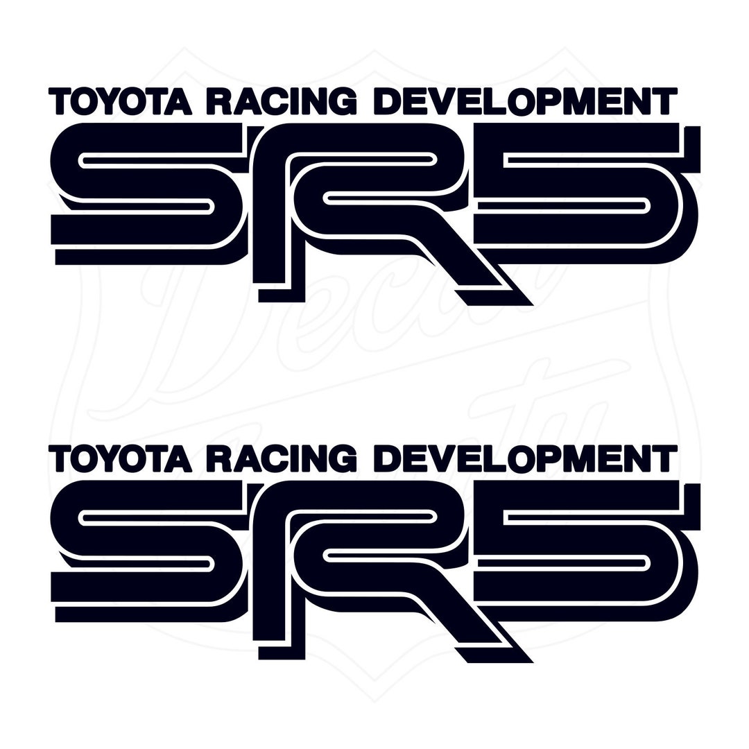 Toyota Racing Development SR5 Decals - Etsy