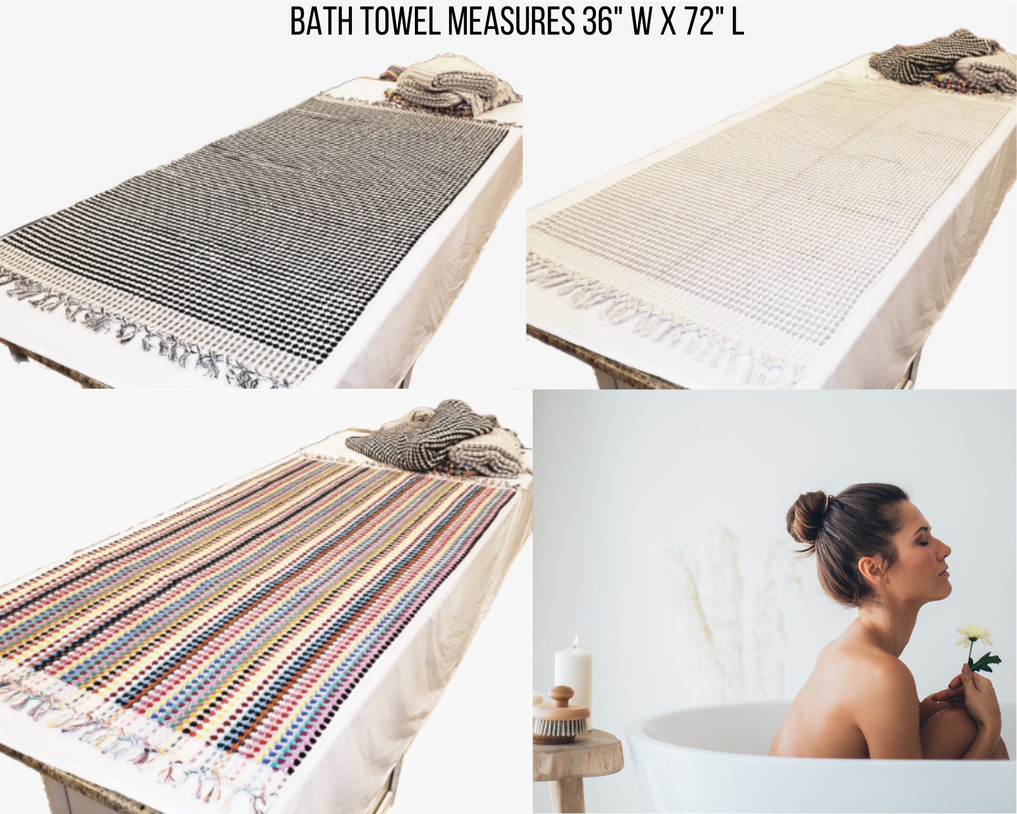 Turkish Bath TowelBathroom TowelTurkish Beach TowelSoft | Etsy
