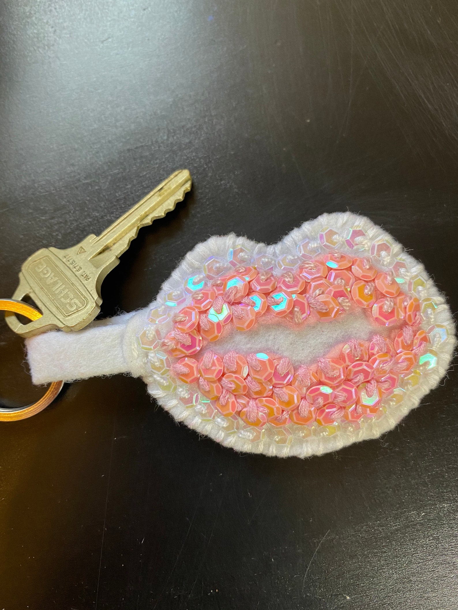 Lips Keyring Lips Keychain Keyring Makeup Keyring Lip Etsy