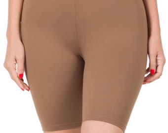 Nude Biker Shorts - Etsy