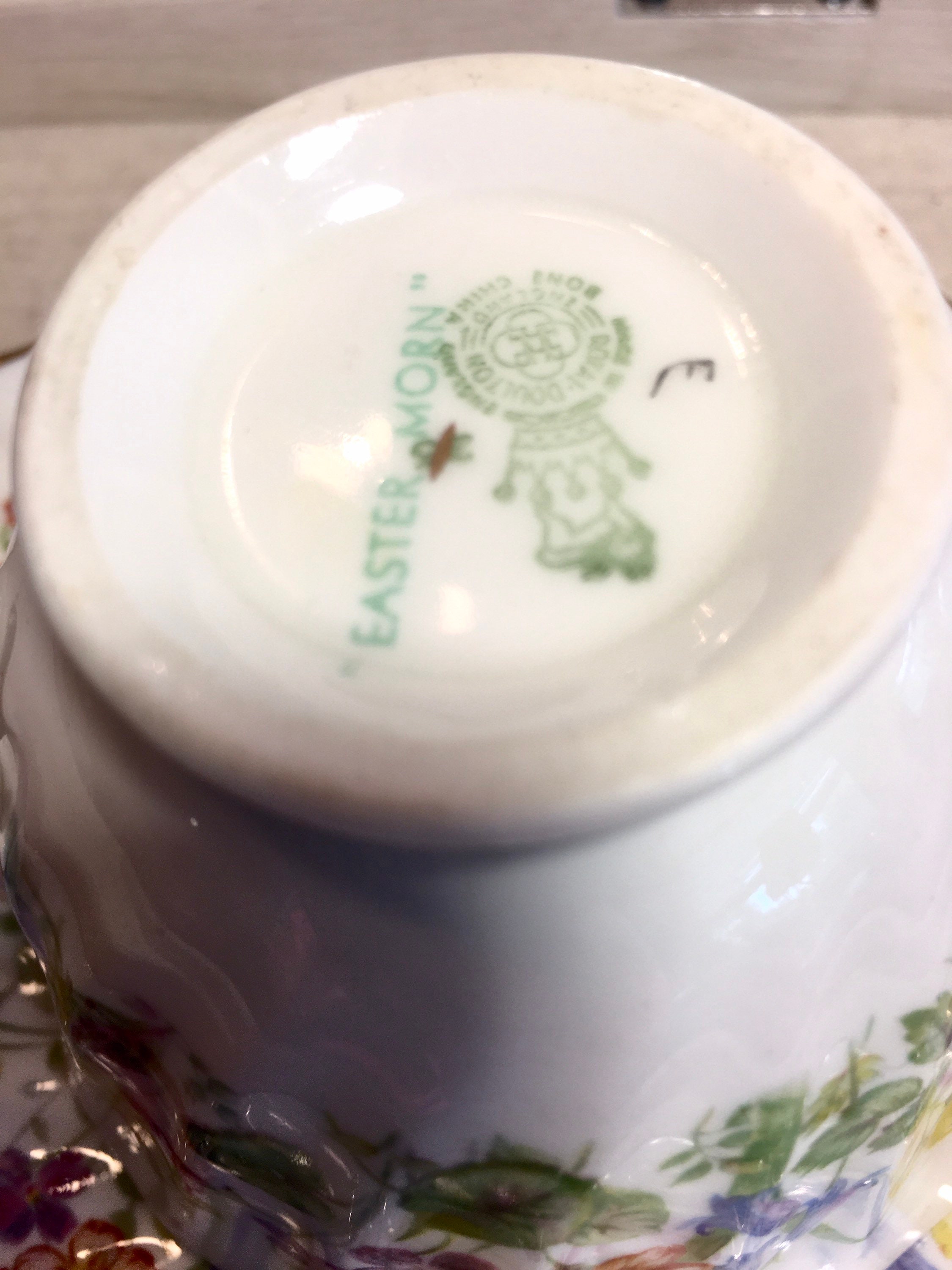 Vintage Royal Doulton Cup and Saucer Easter Morn Bone China Etsy UK