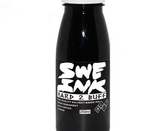 Sweink Hard 2 Buff Ink 250ml, Schwarz