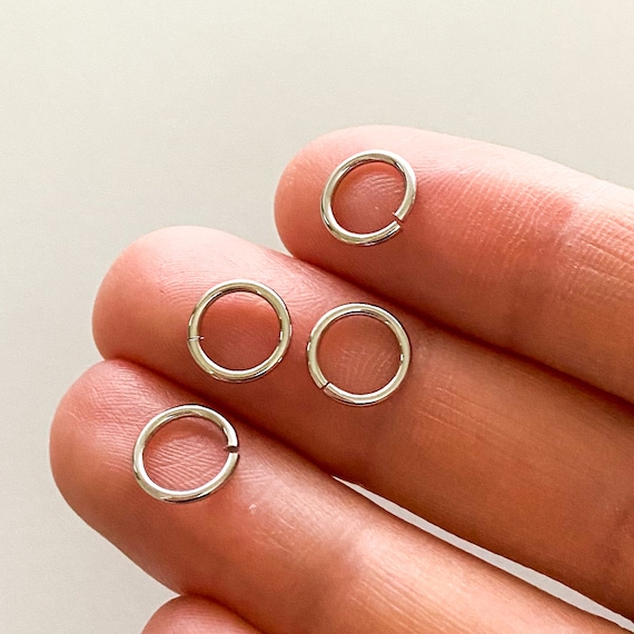 Platinum on sale jump rings
