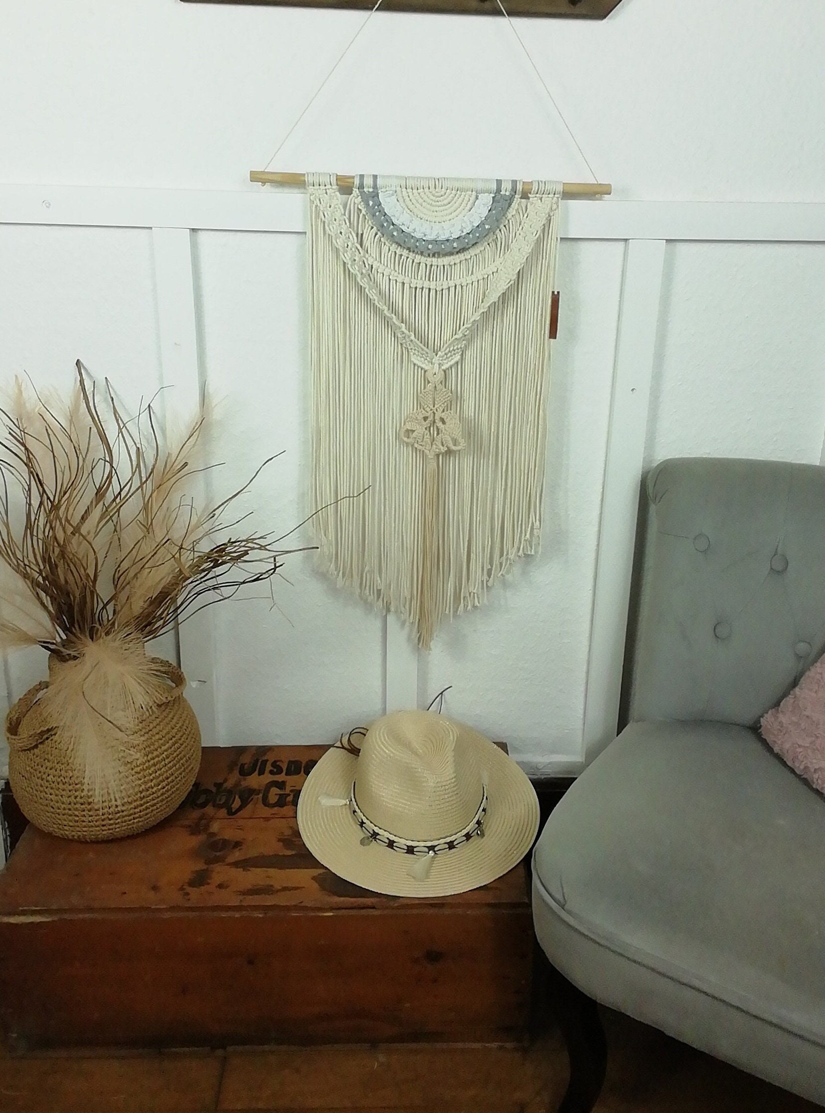 Macramé Mural, Décoration