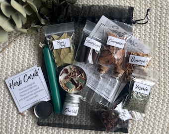 Spell Jar Kit for Prosperity