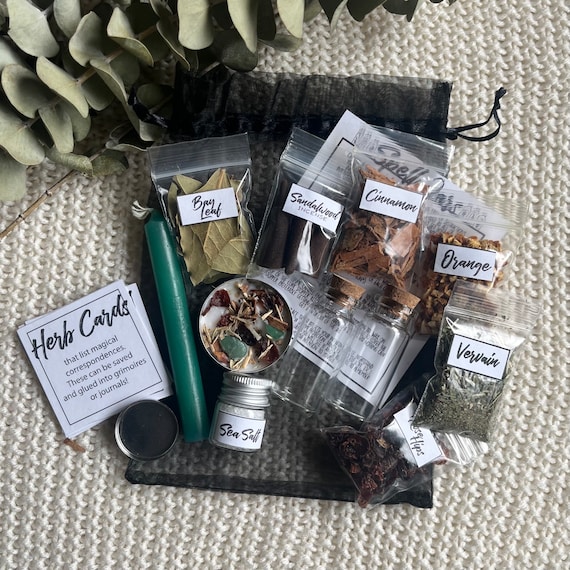 Spell Jar Kit for Prosperity
