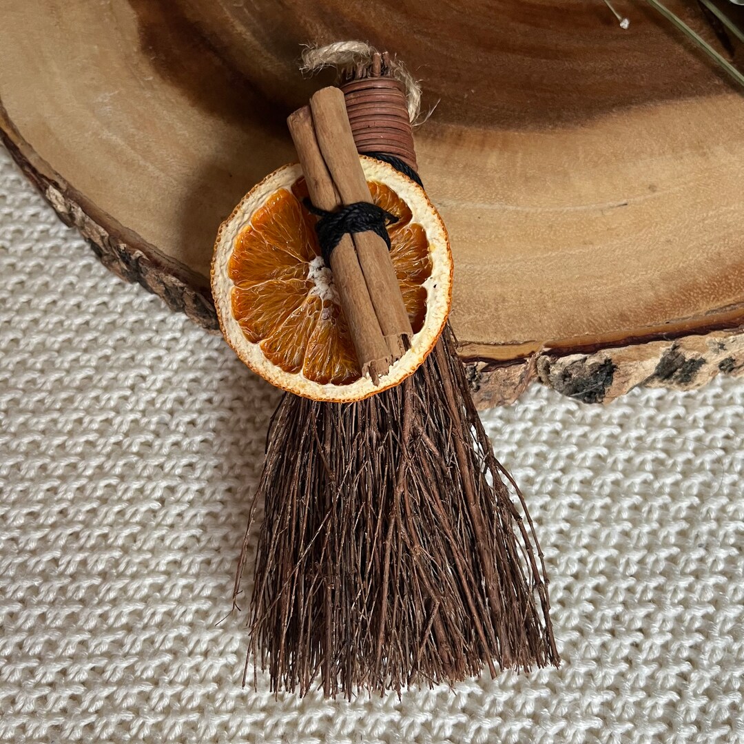 Cinnamon Orange Besom Broom - Etsy
