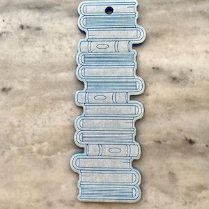 Stack of Books Bookmark Silicone Mould, Silicone Mould, Mould for Resin,