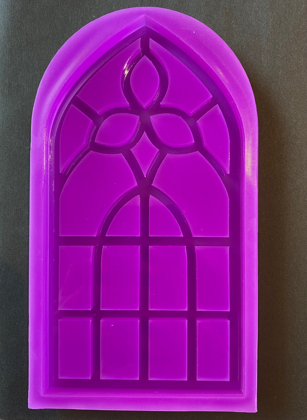 Stained Glass Window Silicone Mould, Home Decor, Wall Hanging, Church