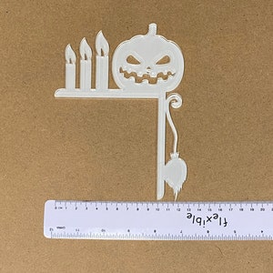 Pumpkin Fire Place / Door Frame Halloween Decoration Silicone Mould image 5