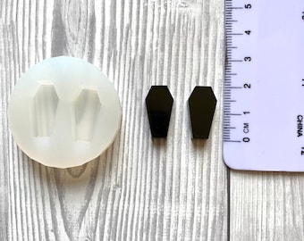 Coffin Earring Silicone Mould