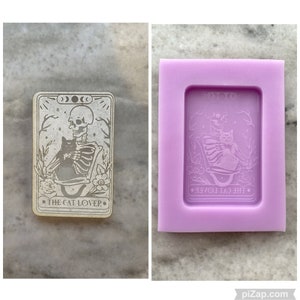 Rolig Tarot Silikonform, Häxtarot, Kaffetarot bild 10