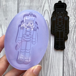 Nutcracker Christmas Tree Decoration Silicone Mould