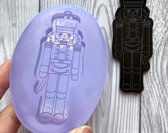 Nutcracker Christmas Tree Decoration Silicone Mould