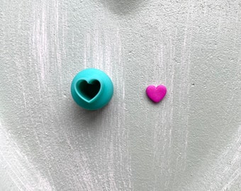 Heart Micro Cutter / Polymer Clay Cutter / Polymer Clay Tools / Jewellery Making