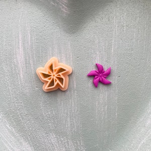 Pinwheel Clay Cutter / Polymer Clay Cutter / Polymer Clay Tools / Jewellery Making