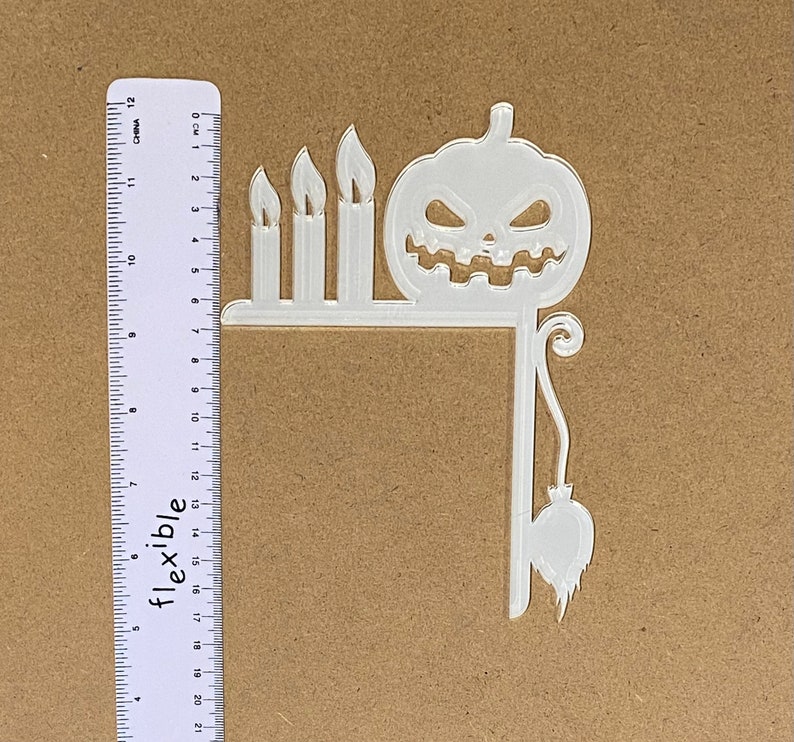 Pumpkin Fire Place / Door Frame Halloween Decoration Silicone Mould image 4