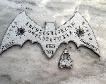 Tabla Ouija de murciélago y molde de silicona Planchette,