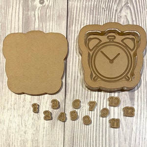 Alarm Clock Shaker Silicone Mould with Shaker Bits