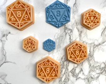 D20 Dice Clay Cutter / Polymer Clay Cutter / Polymer Clay Tools / Jewellery Making / DnD Cutter