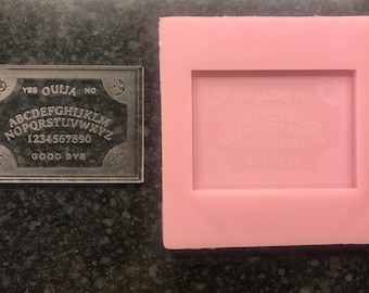 Molde de silicona para tablero Ouija de tamaño llavero (sin agujero)