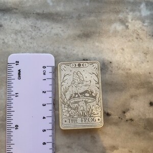 Rolig Tarot Silikonform, Häxtarot, Kaffetarot bild 2