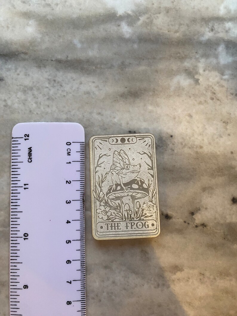 Rolig Tarot Silikonform, Häxtarot, Kaffetarot bild 2