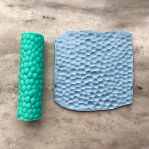 Large Hammered Metal Texture Roller / Polymer Clay Roller / Polymer Clay Tools / Jewellery Making