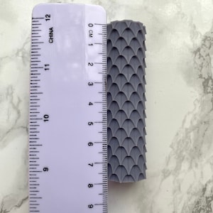 Dragon Scales Roller / Polymer Clay Roller / Polymer Clay Tools / Jewellery Making /