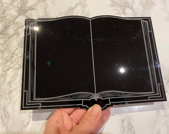 Open Book Silicone Mould