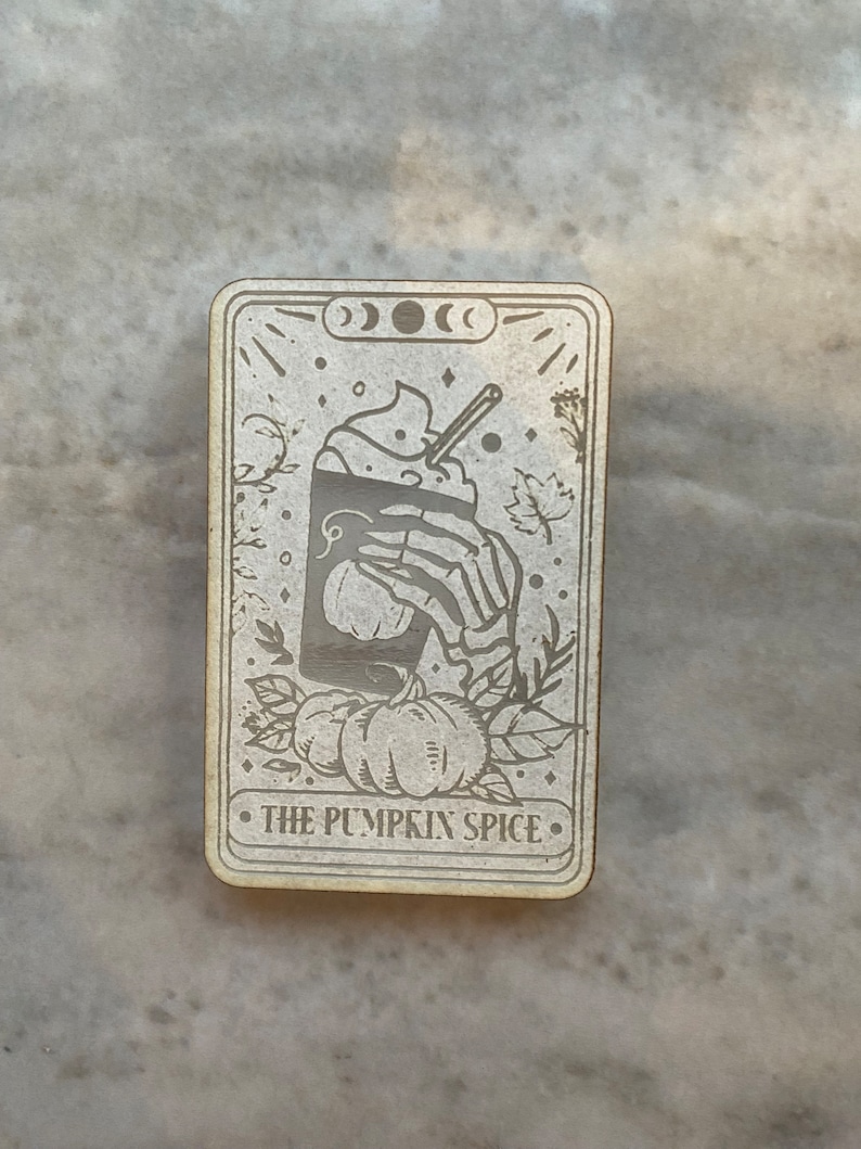 Rolig Tarot Silikonform, Häxtarot, Kaffetarot bild 4
