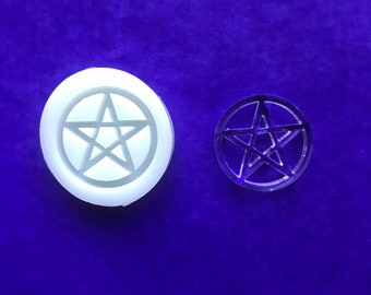 Pentagram Pendant Silicone Mould