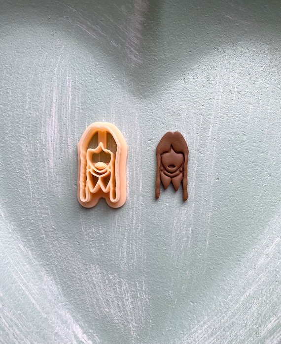 Wednesday Clay Cutter / Polymer Clay Cutter / Polymer Clay Tools / Jewellery Making
