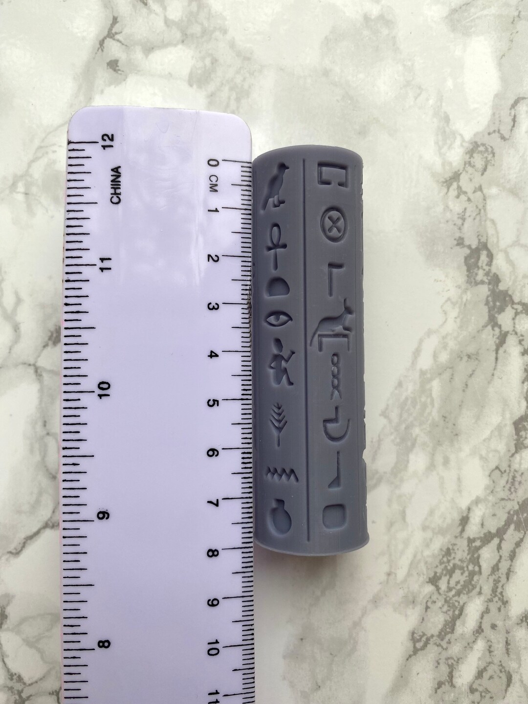 Hieroglyphics Roller / Polymer Clay Roller / Polymer Clay Tools