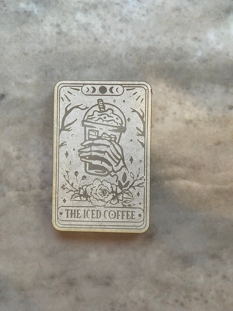 Rolig Tarot Silikonform, Häxtarot, Kaffetarot bild 6