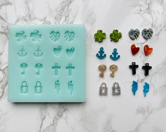 Earring/Charm Palette Silicone Mould