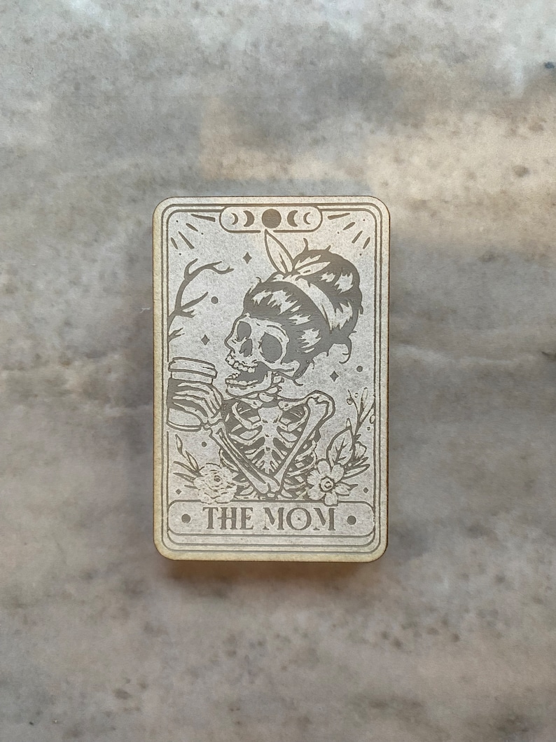Rolig Tarot Silikonform, Häxtarot, Kaffetarot bild 5
