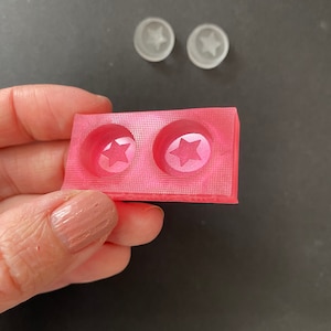 Star Coin Stud Earring Silicone Mould