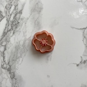 Poppy Clay Cutter / Polymer Clay Cutter / Polymer Clay Tools / Jewellery Making