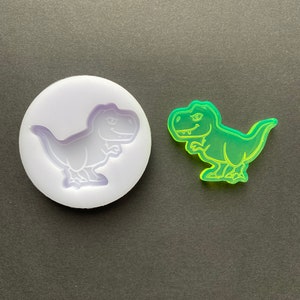 T-Rex Dinosaurier Schlüsselanhänger Silikonform