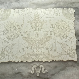Old Scroll Ouija Board and Planchette Silicone Mould,