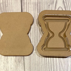 Hourglass Shaker Silicone Mould