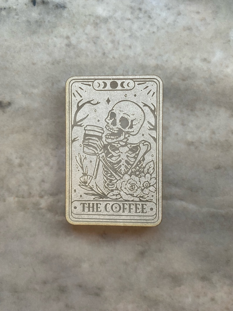 Rolig Tarot Silikonform, Häxtarot, Kaffetarot bild 9