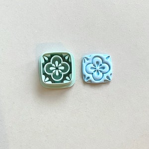 Mediterranean Tile Clay Cutter / Polymer Clay Cutter / Polymer Clay Tools / Jewellery Making