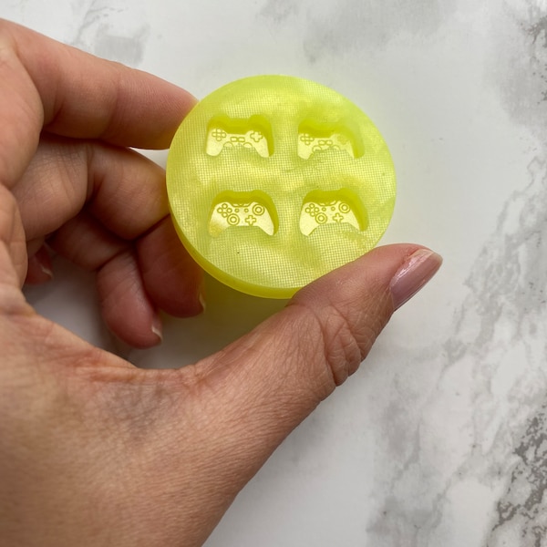 Controlador de juegos, arete, molde de silicona