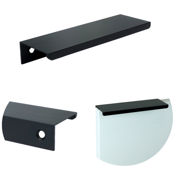 Modern Hidden Handles Black Drawer Dresser Cabinet Pulls Black Kitchen Cabinet Pulls Handles Modern Wardrobe Handle Knob Pull