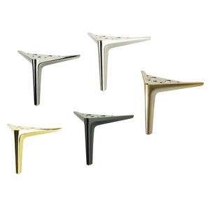Metal legs [15 CM] in the shape of a pin, ], modern metal legs for furniture, metal sofa legs, metal furniture legs