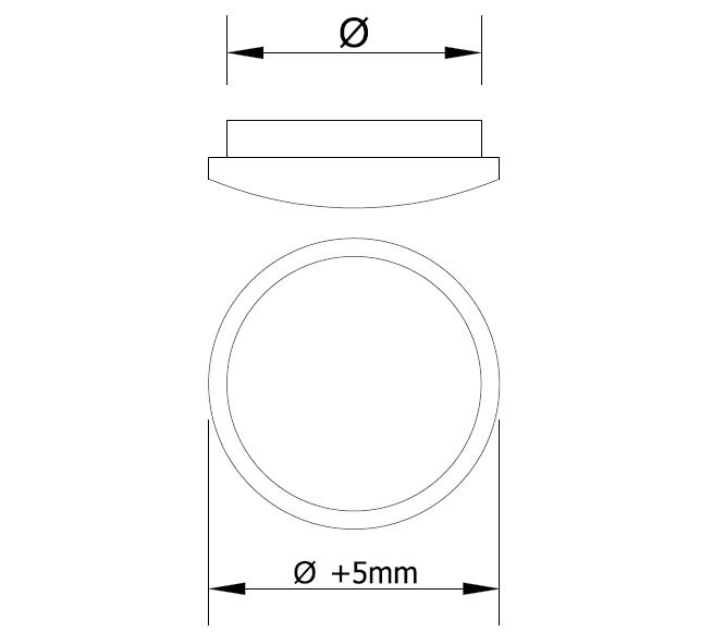 Wooden Cover Caps Wood End Caps Oak 1040 MM Drill Hole Etsy UK