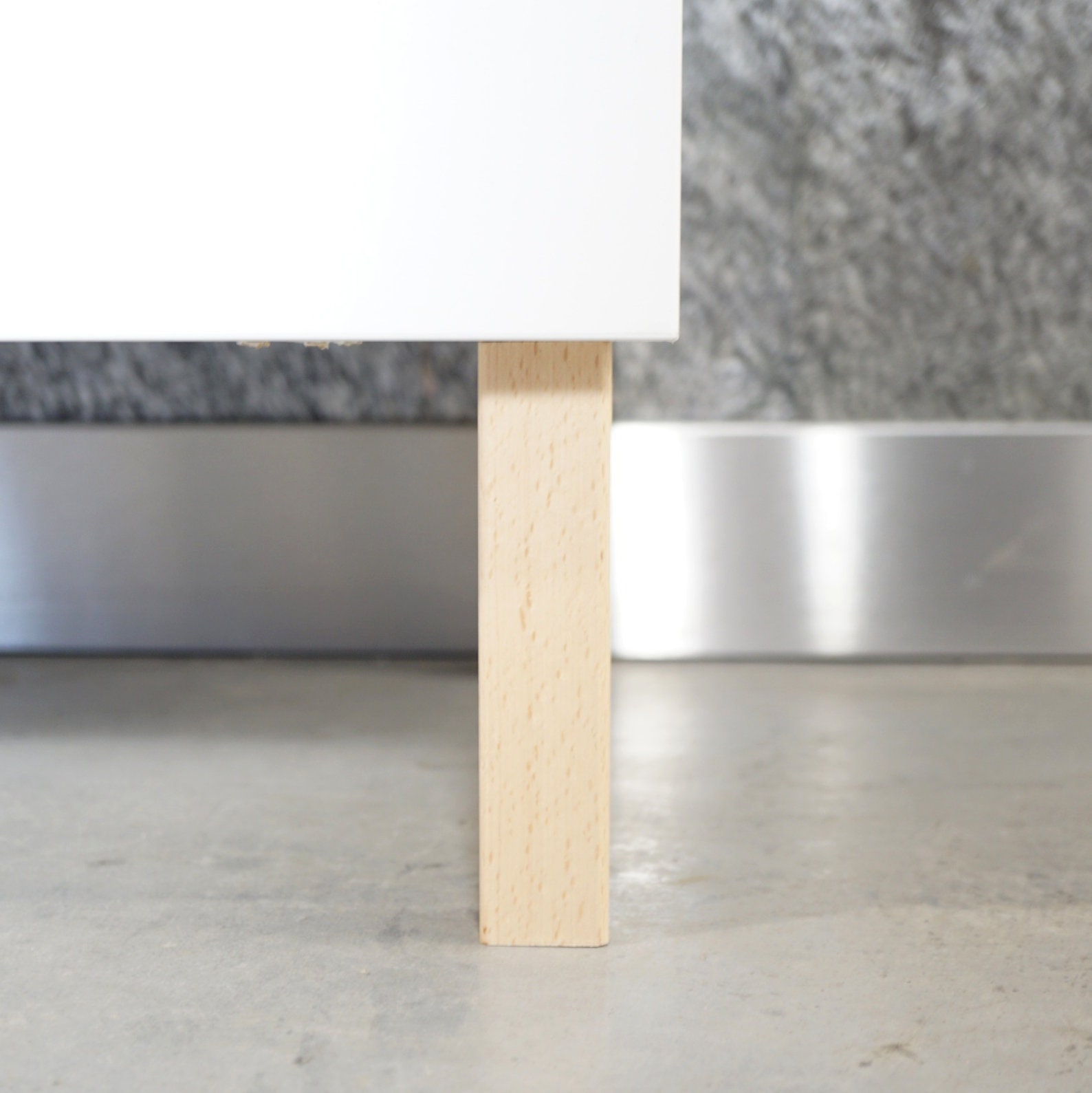 Wooden Legs Solid Wood Angle or Straight Conical Etsy UK