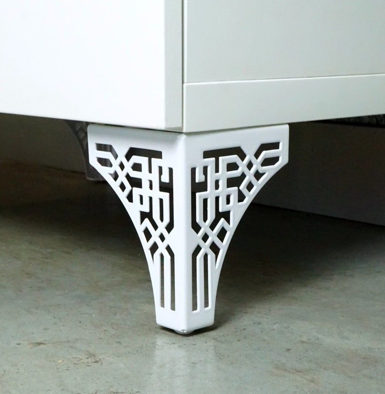Triangular Metal Legs Model STRIPES in Different Colors, Metal Legs for ...